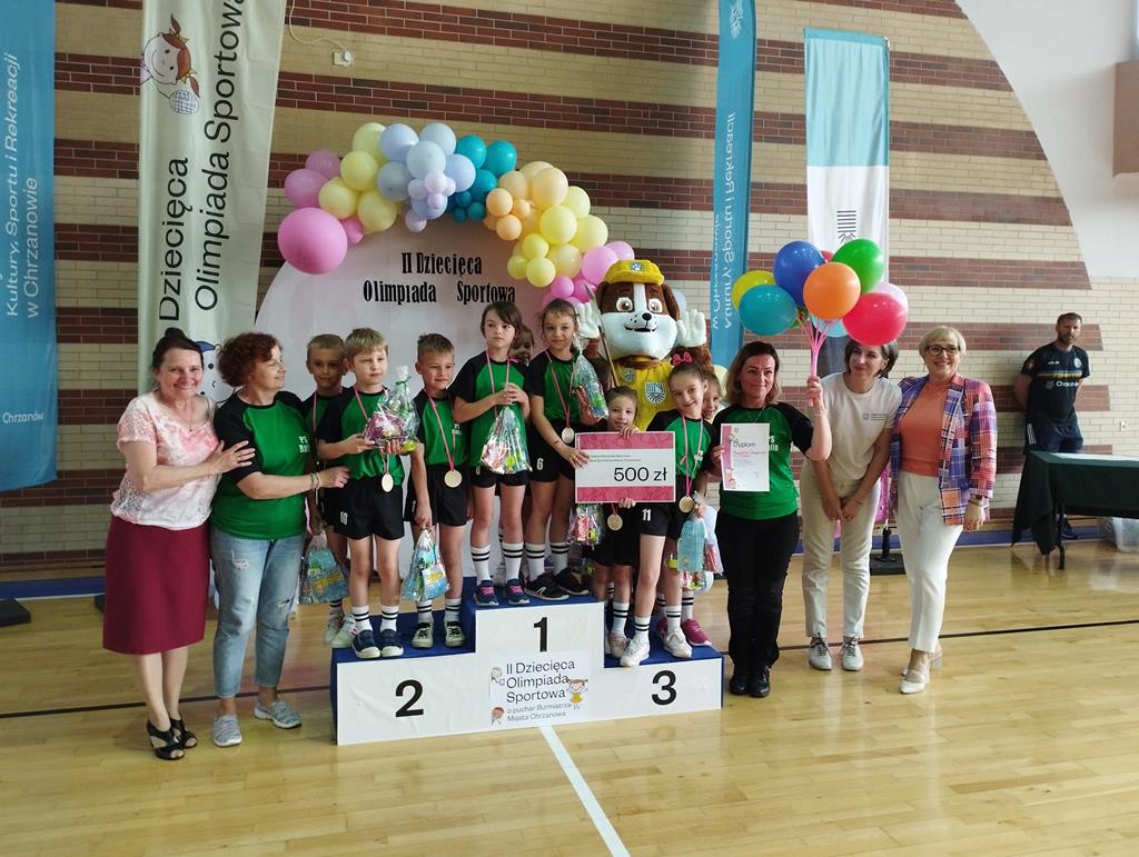 Dzieci z grupy Biedronek zajęły III miejsce w Olimpiadzie.